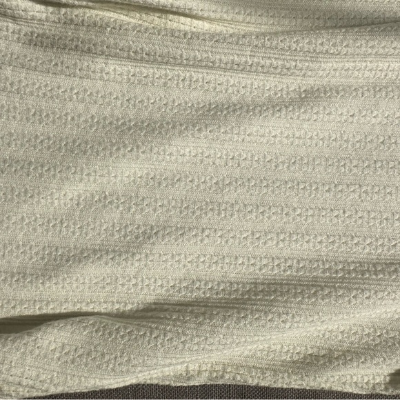 ABLE Off-White Ribbed Top - Picture 4 of 4